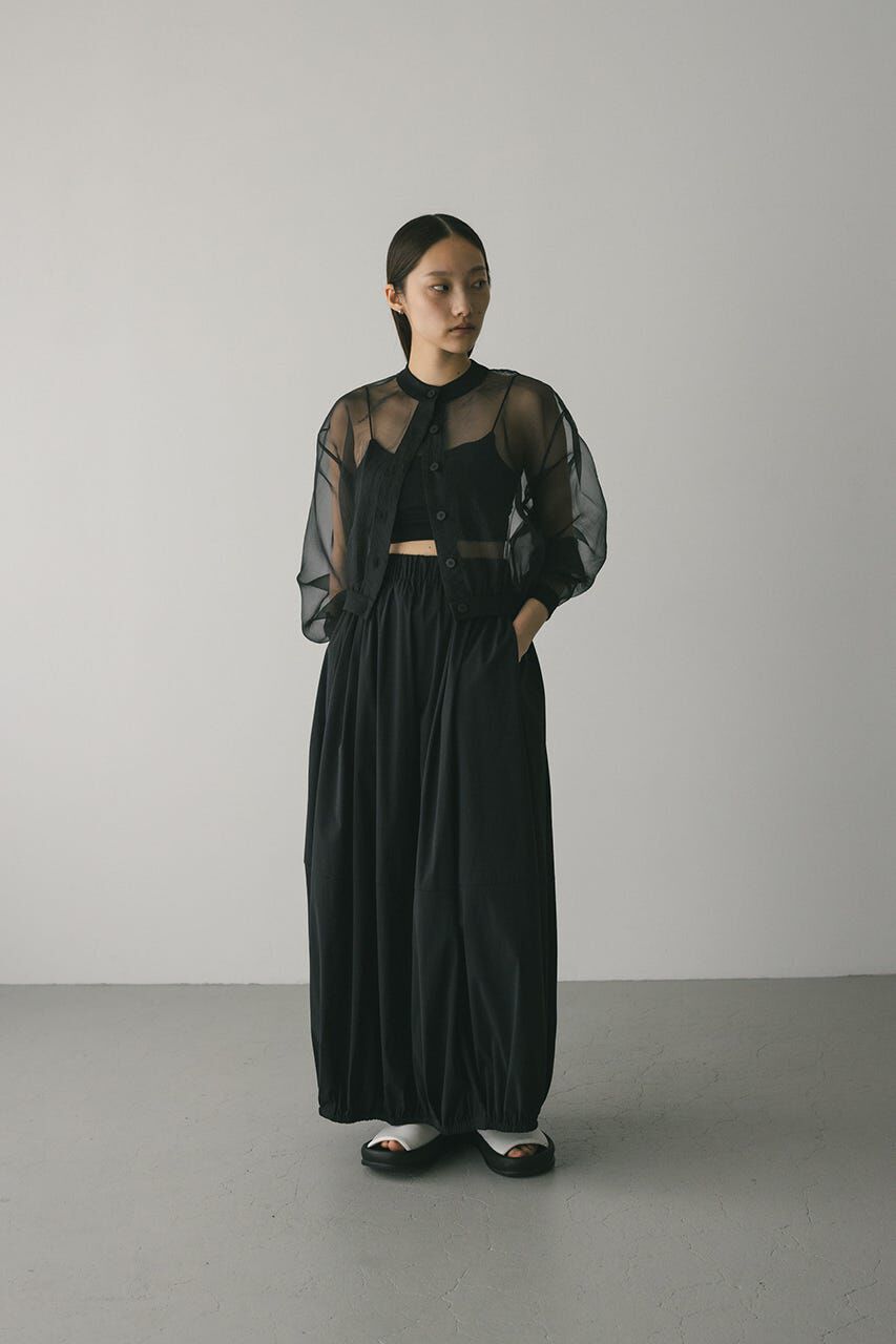 STYLEMIXER「シアーコンビネーションカーディガン」|カーディガン|