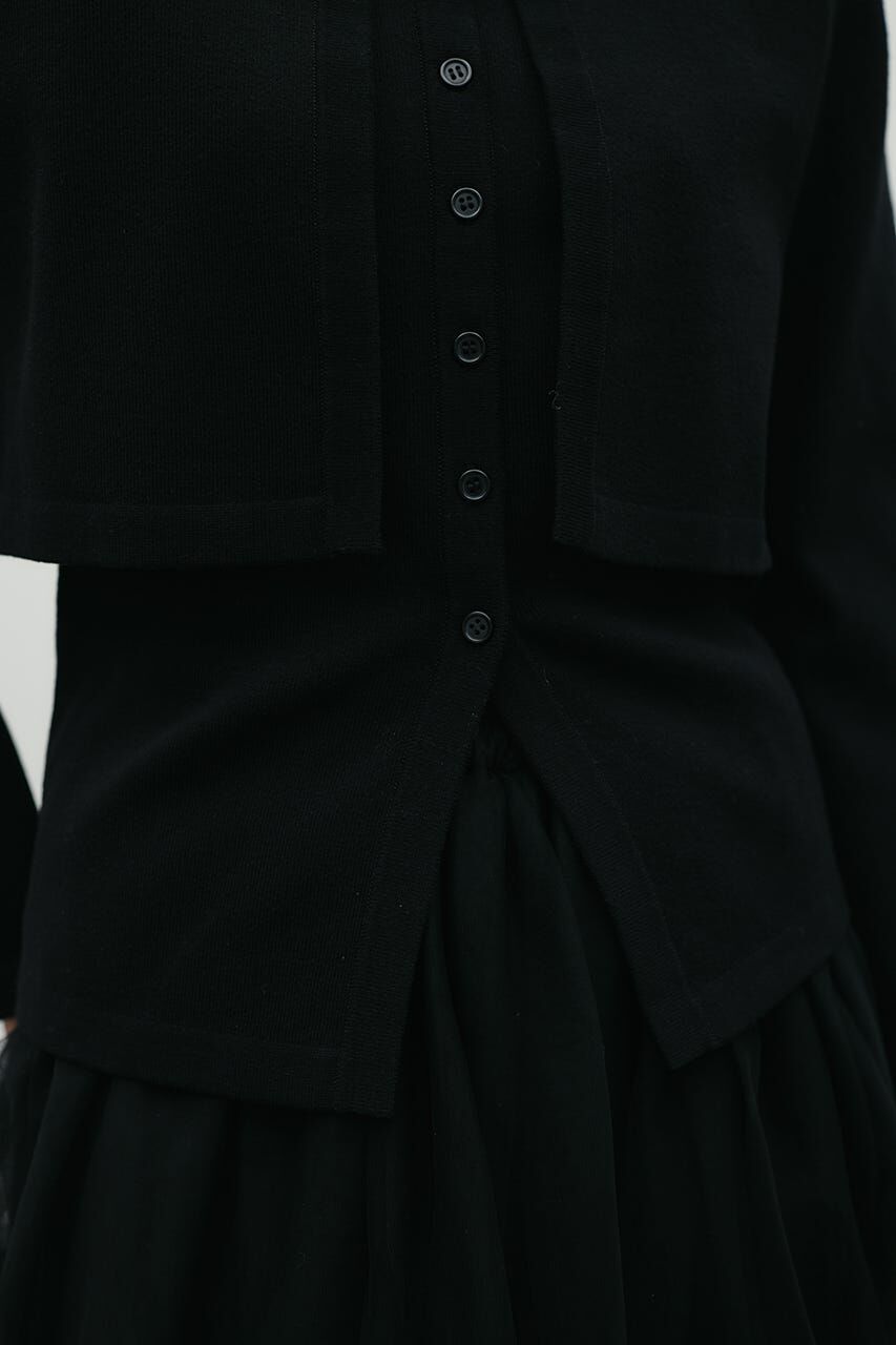 STYLEMIXER「レイヤードニットカーデ」|カーディガン|