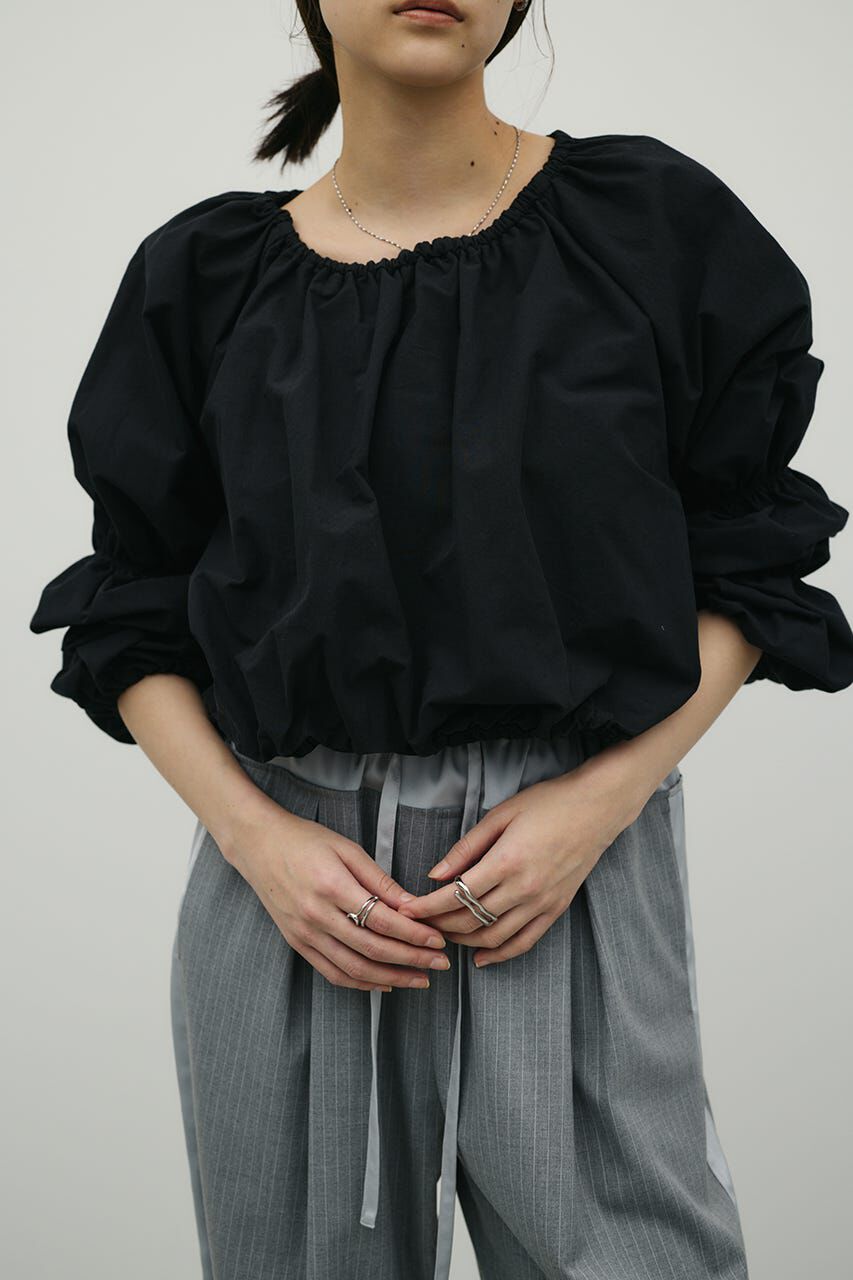 STYLEMIXER「ランタンスリーブオフショルトップ」|シャツ・ブラウス|