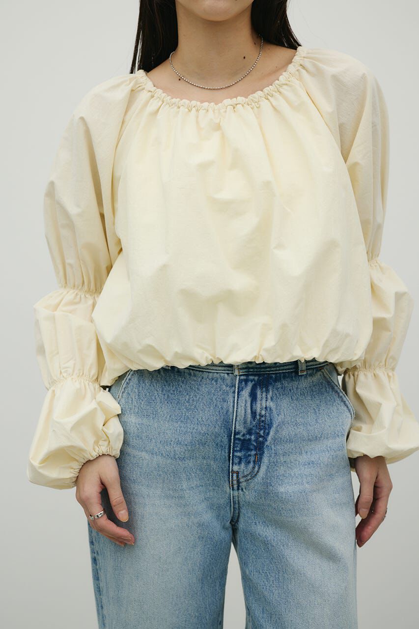 STYLEMIXER「ランタンスリーブオフショルトップ」|シャツ・ブラウス|