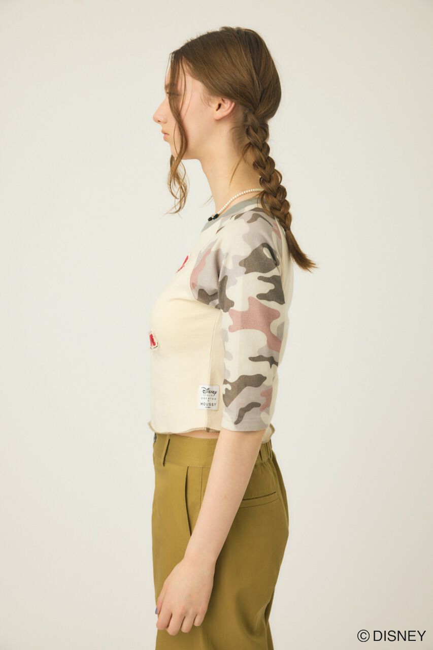 MOUSSY「MD PATCHED ラグランTシャツ / MINNIE」|Tシャツ・カットソー|