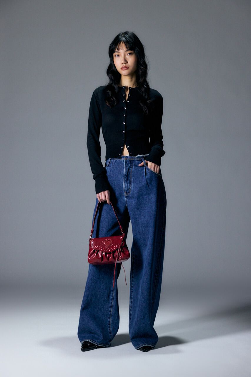 MOUSSY「WAIST SWITCHING カーディガン」|カーディガン|