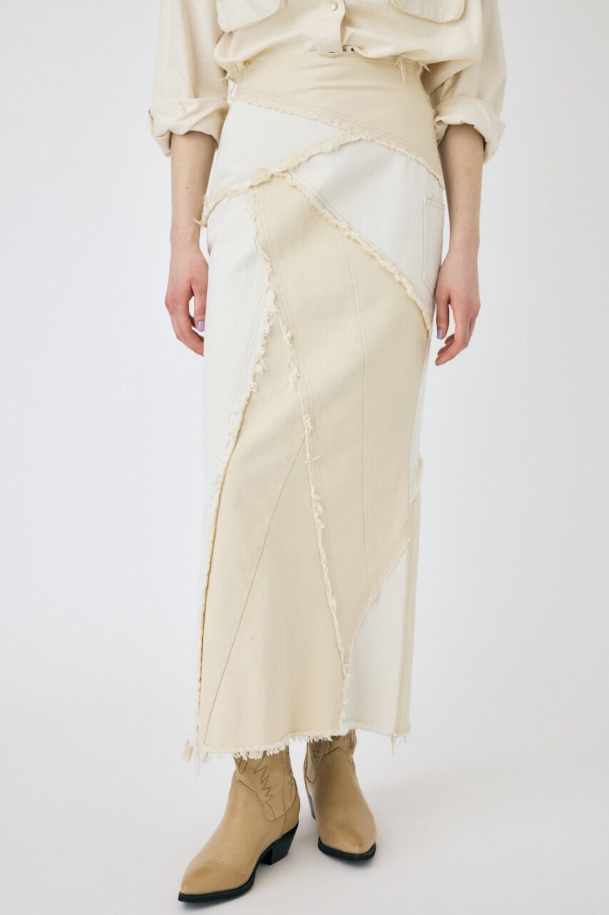 MOUSSY「REBUILD MERMAID スカート」|スカート|O/WHT1