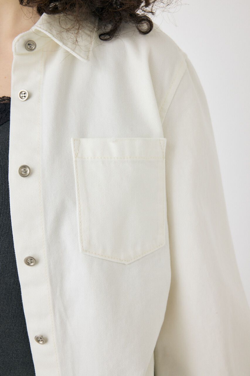 MOUSSY「WAIST FIT デニムシャツ」|シャツ・ブラウス|