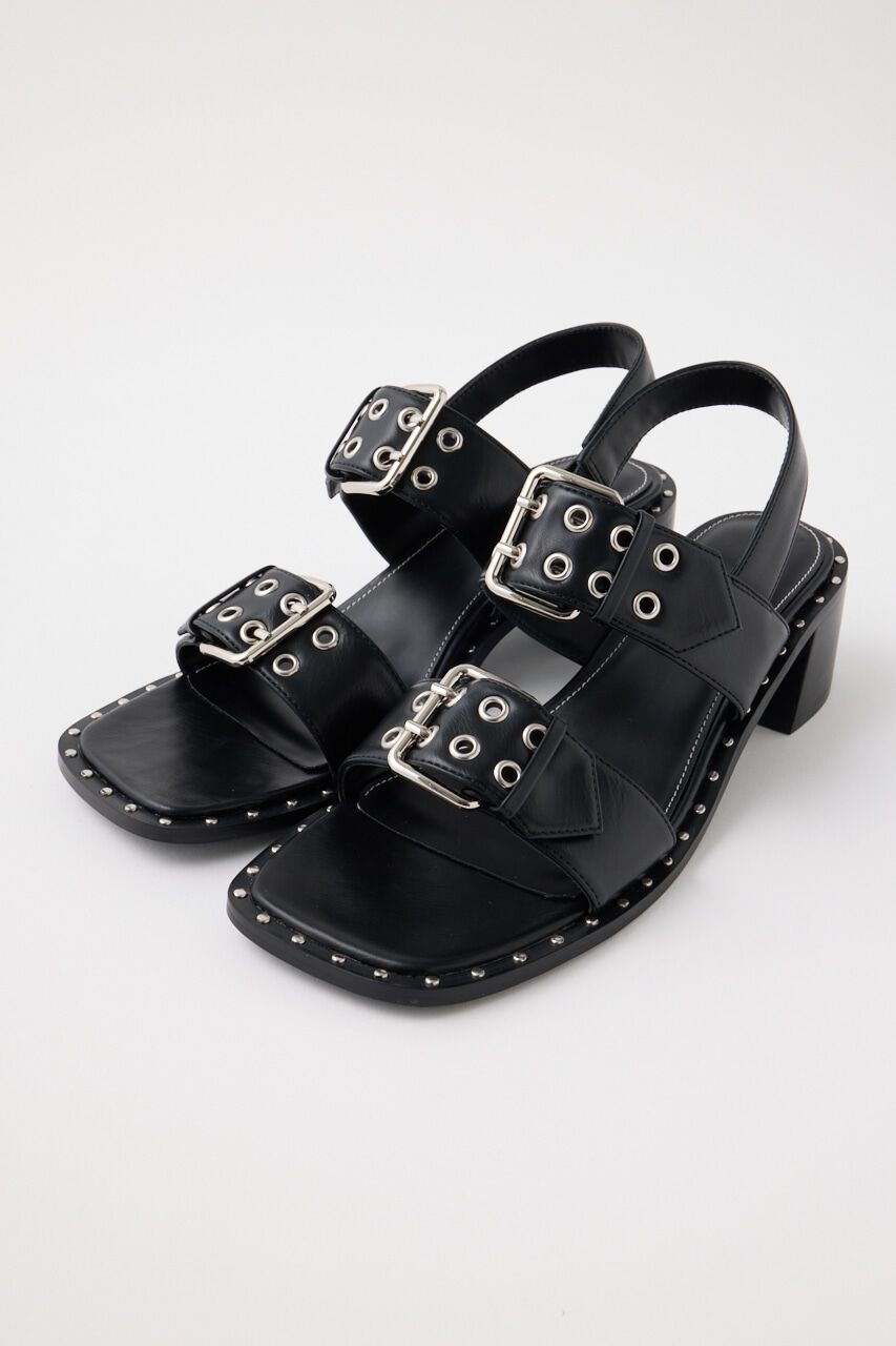 MOUSSY「W BUCKLE STRAP サンダル」|サンダル|
