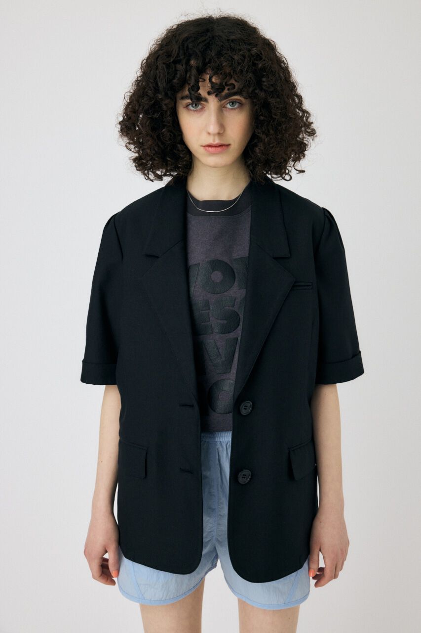 MOUSSY「SHORT SLEEVE テーラードジャケット」|その他|