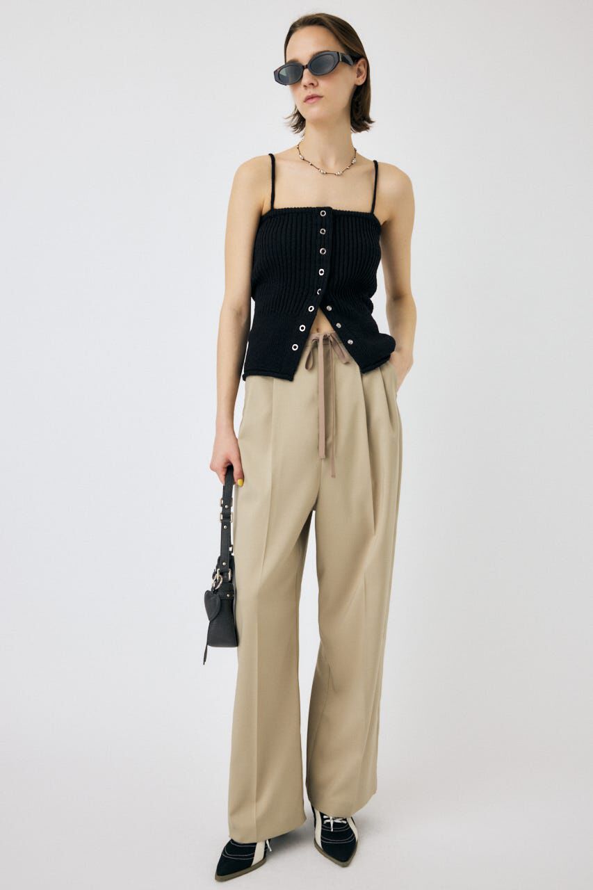 MOUSSY「TUCK トラウザーズ」|その他|