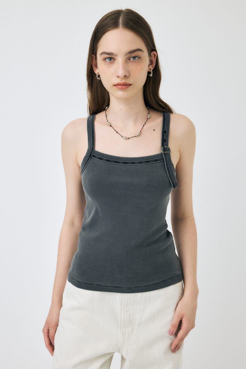 MOUSSY「FADED BELT タンク」|タンクトップ|