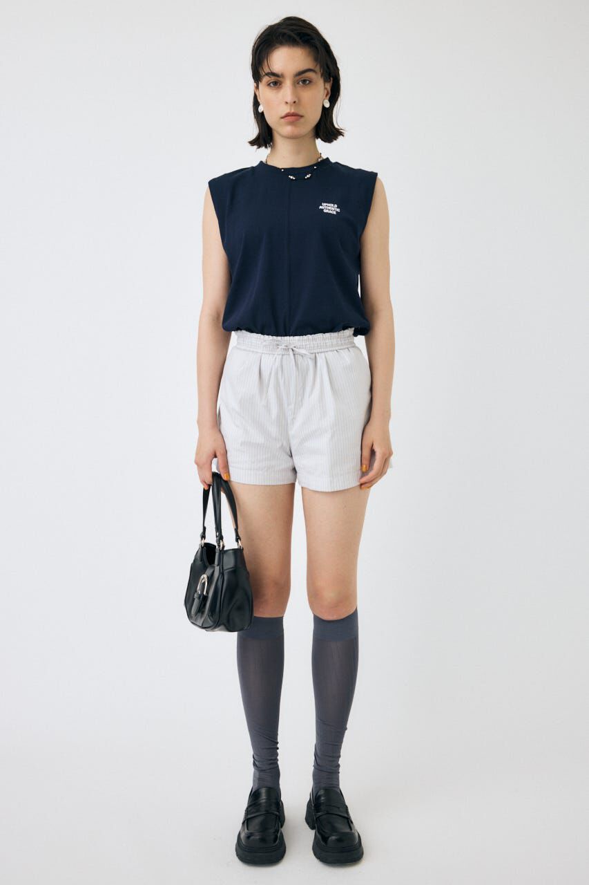 MOUSSY「TINY LETTER SLEEVELESS トップス」|その他|