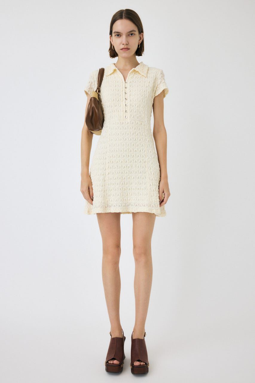 MOUSSY「MERMAID LACE MINI ドレス」|ワンピース|