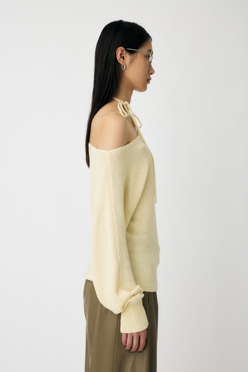 MOUSSY「ONE SHOULDER ニットトップス」|ニット・セーター|