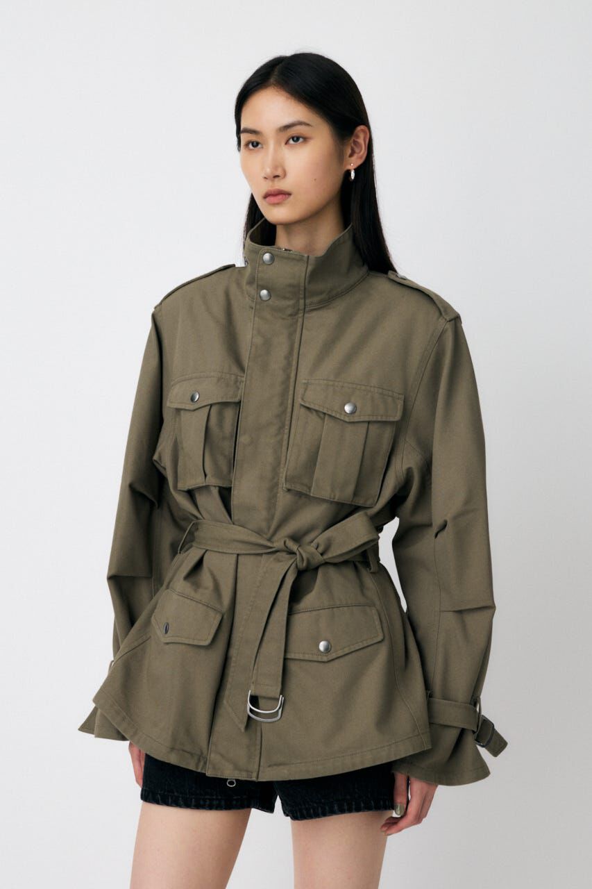 MOUSSY「BELTED CARGO ジャケット」|その他|