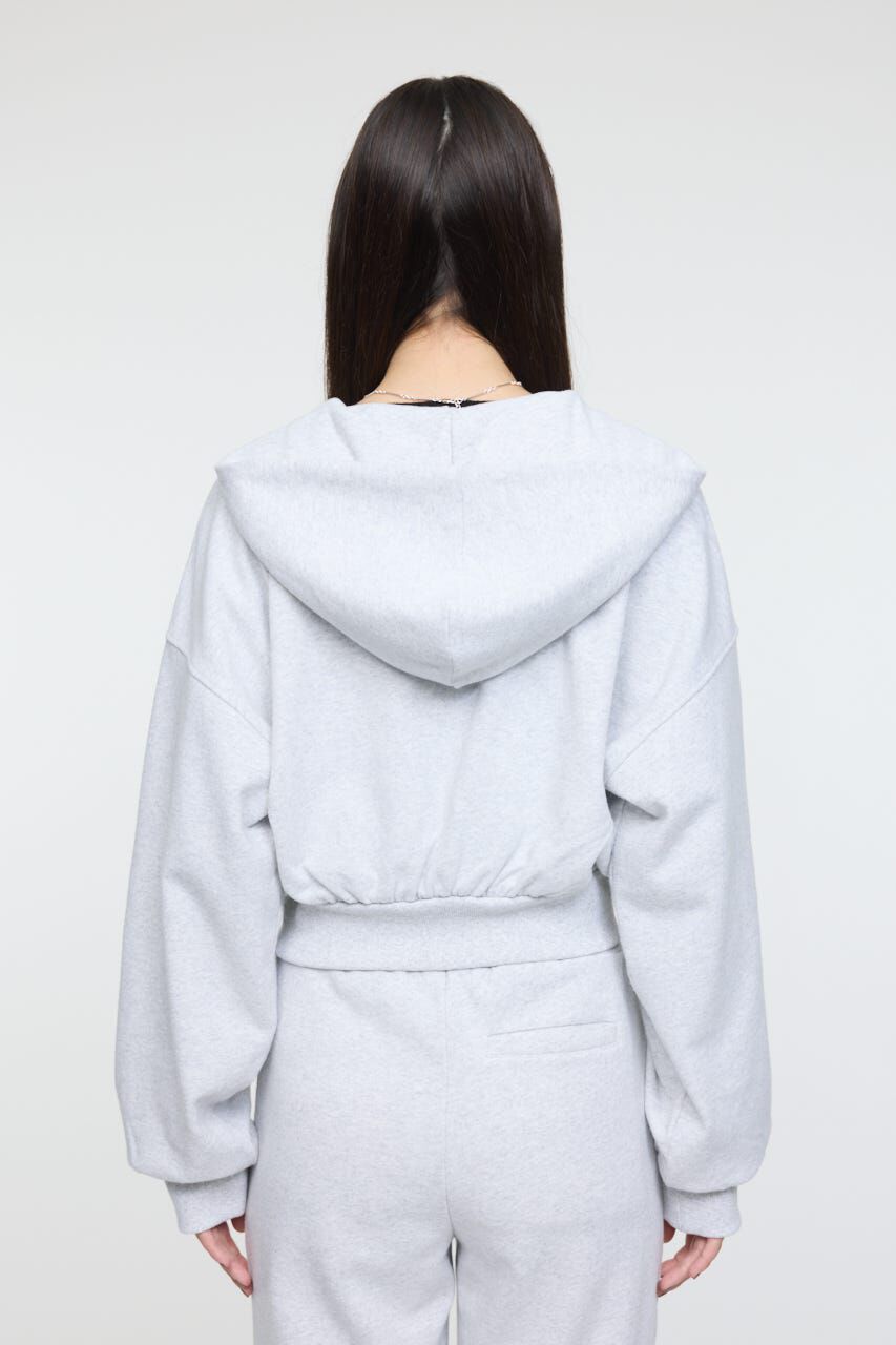 MOUSSY「SHORT ZIP UP フーディ」|パーカー|