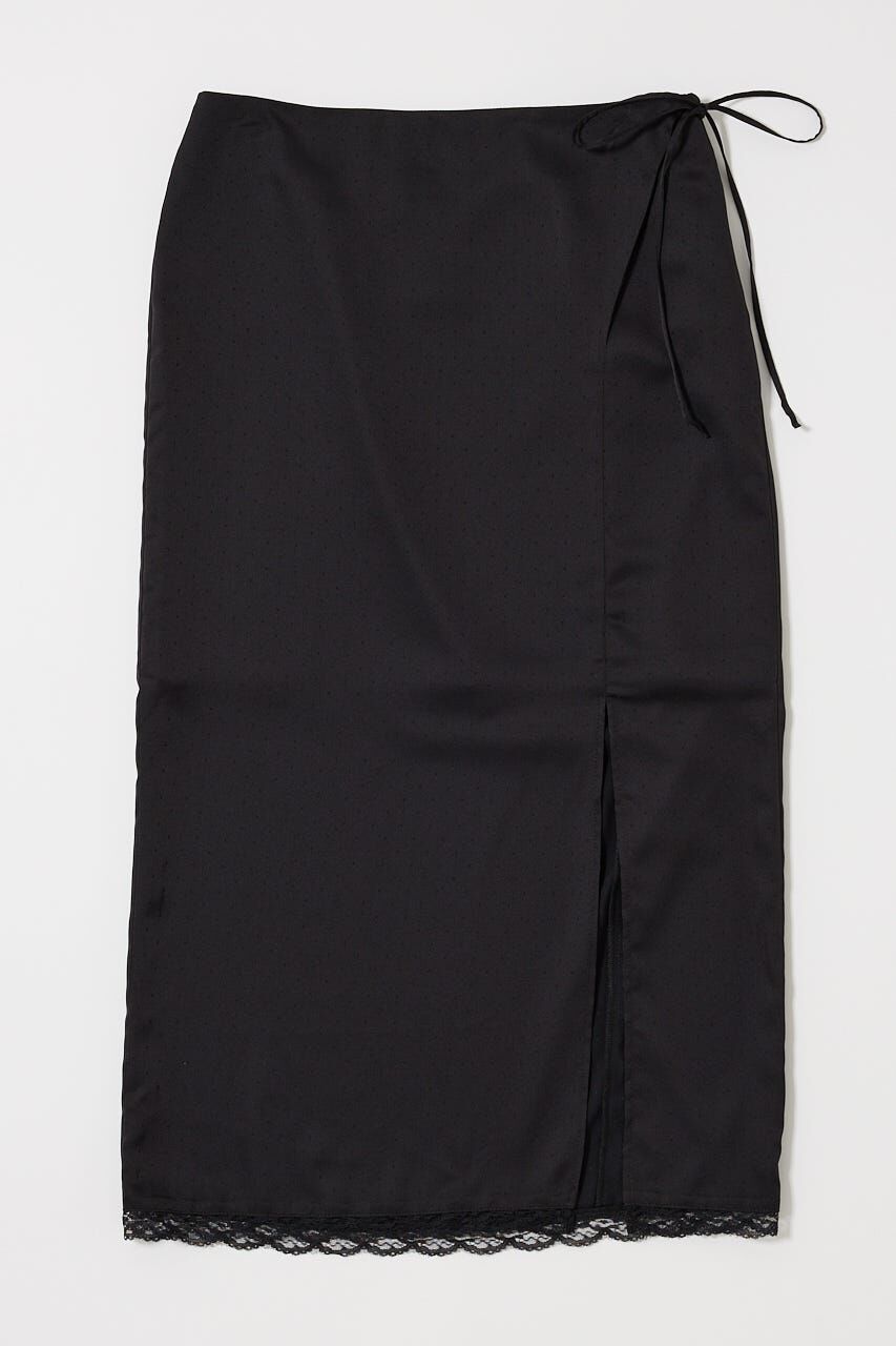 MOUSSY「DOT SATIN スカート」|スカート|