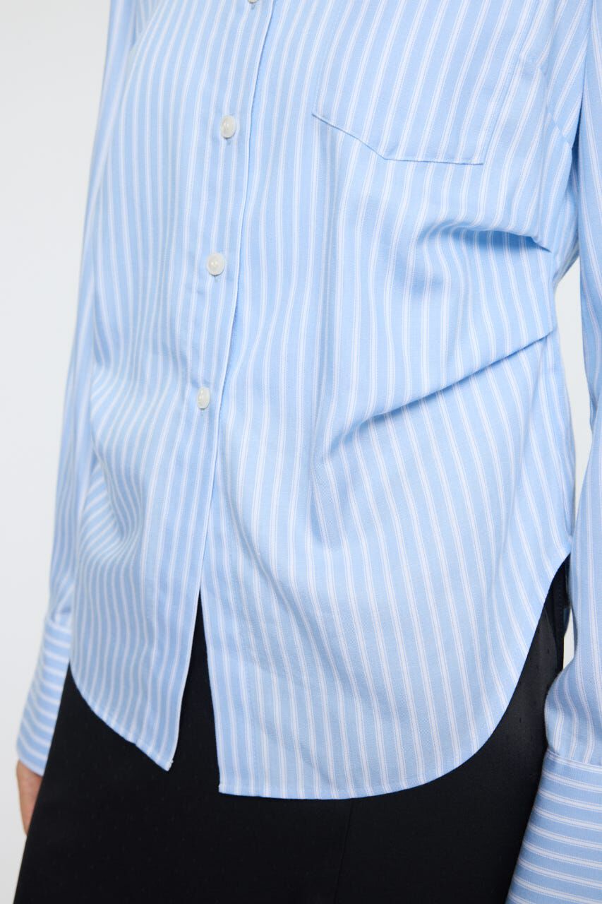 MOUSSY「STRIPED FIT シャツ」|シャツ・ブラウス|