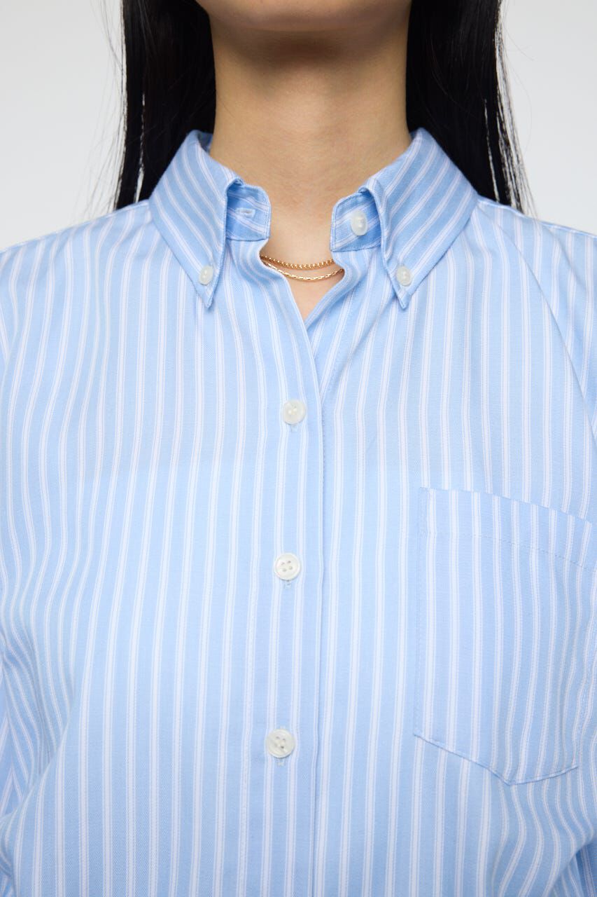 MOUSSY「STRIPED FIT シャツ」|シャツ・ブラウス|