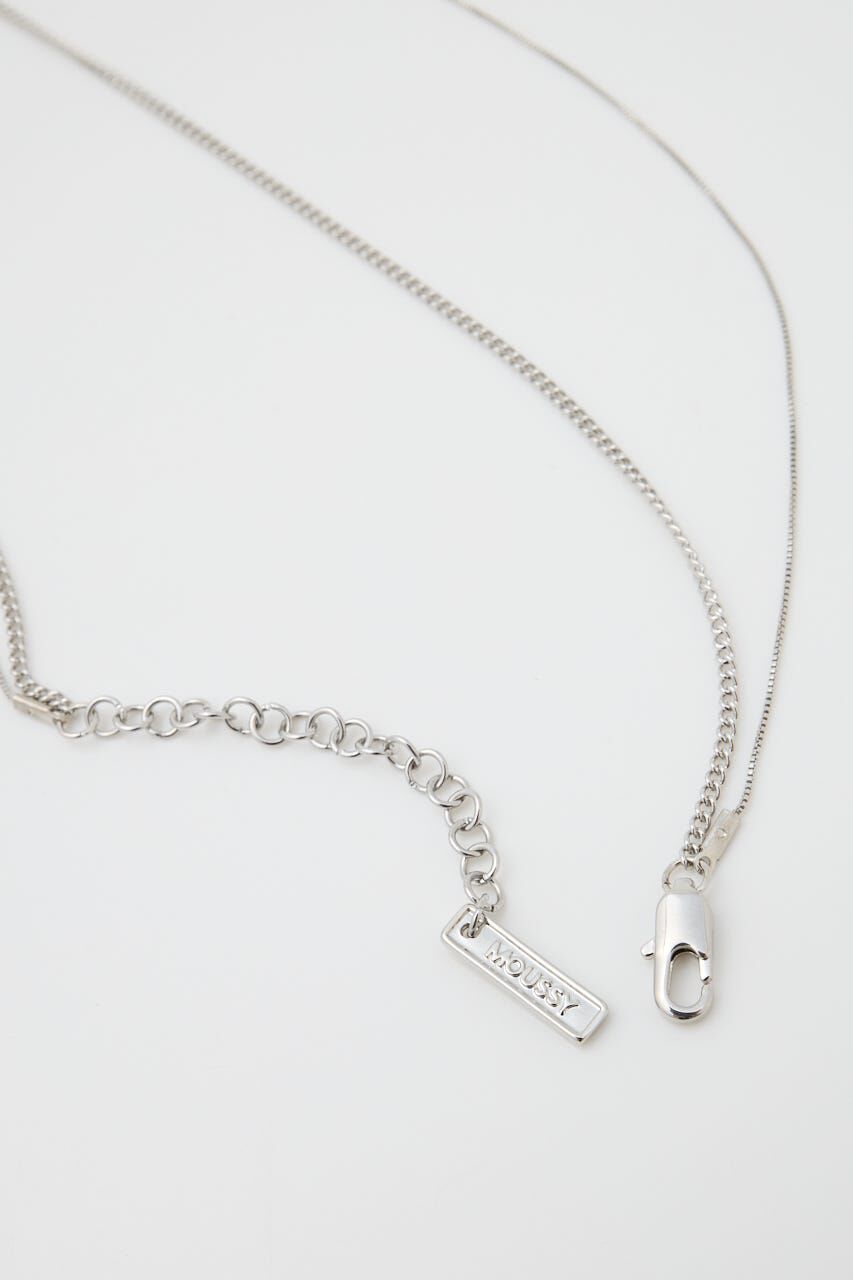 MOUSSY「CLEAR MARBLE ネックレス」|ネックレス|