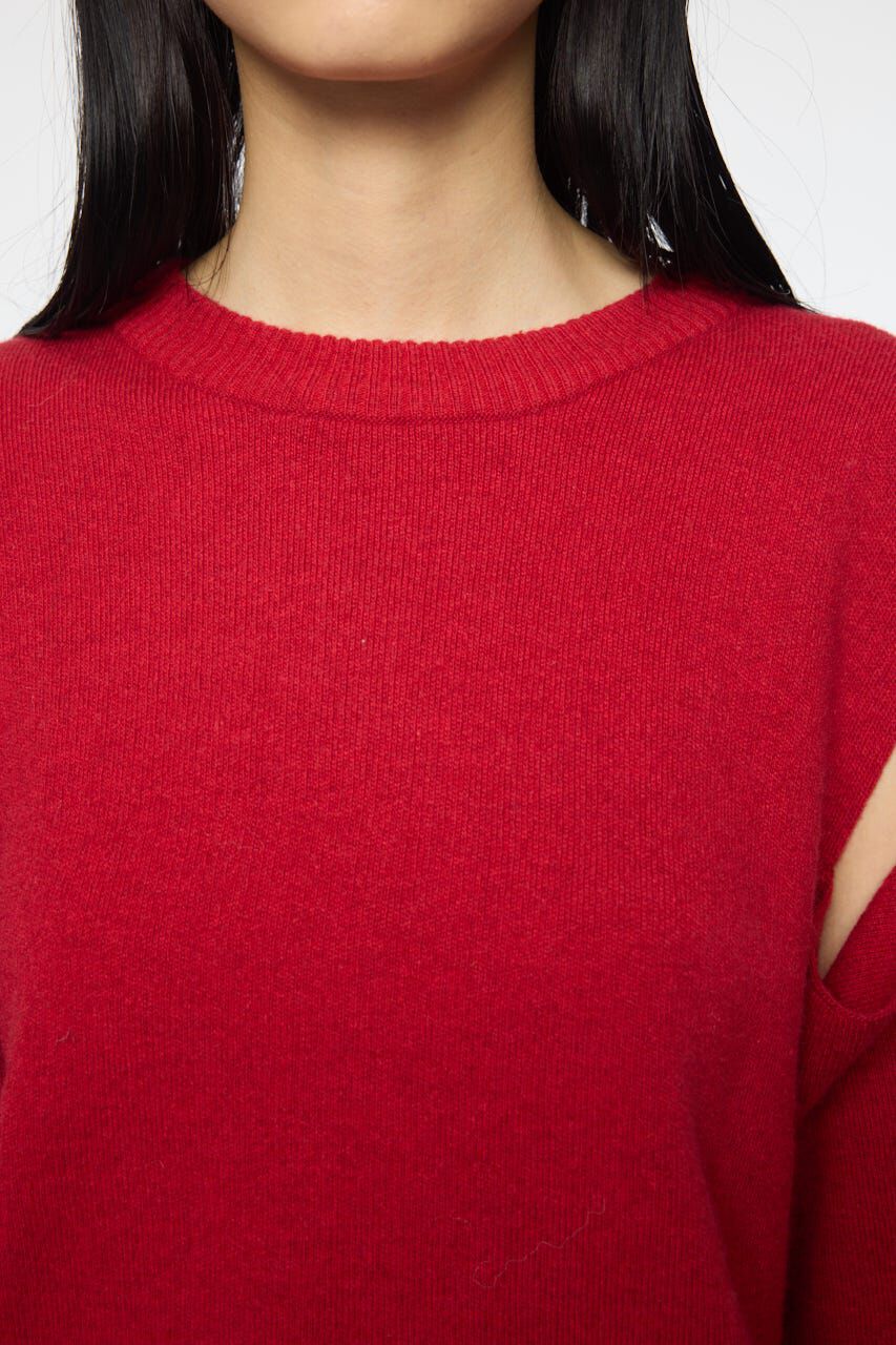 MOUSSY「TIED RIBBON セーター & ミニスカート」|ワンピース|