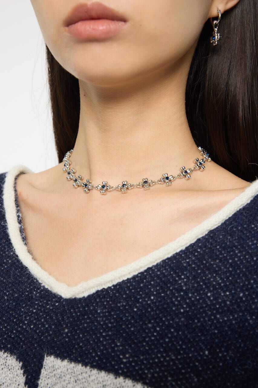 MOUSSY「FLORAL BEADS ネックレス」|ネックレス|