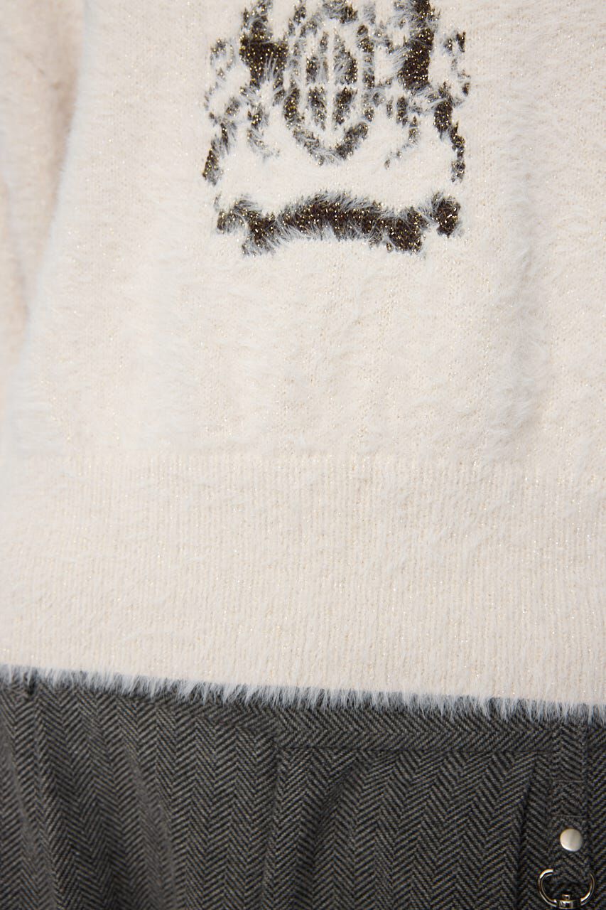 MOUSSY「FLUFFY MOUSSY KNIT トップス」|ニット・セーター|