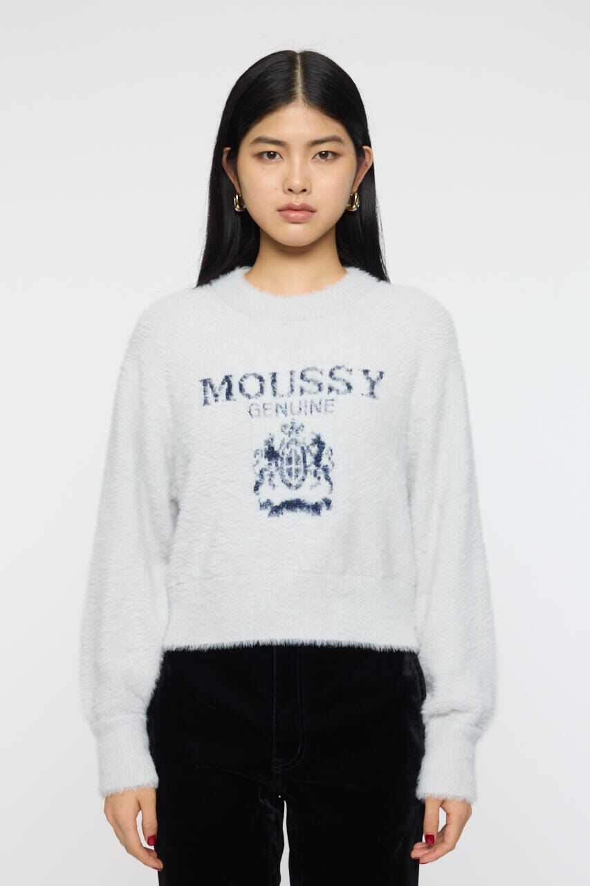 MOUSSY「FLUFFY MOUSSY KNIT トップス」|ニット・セーター|