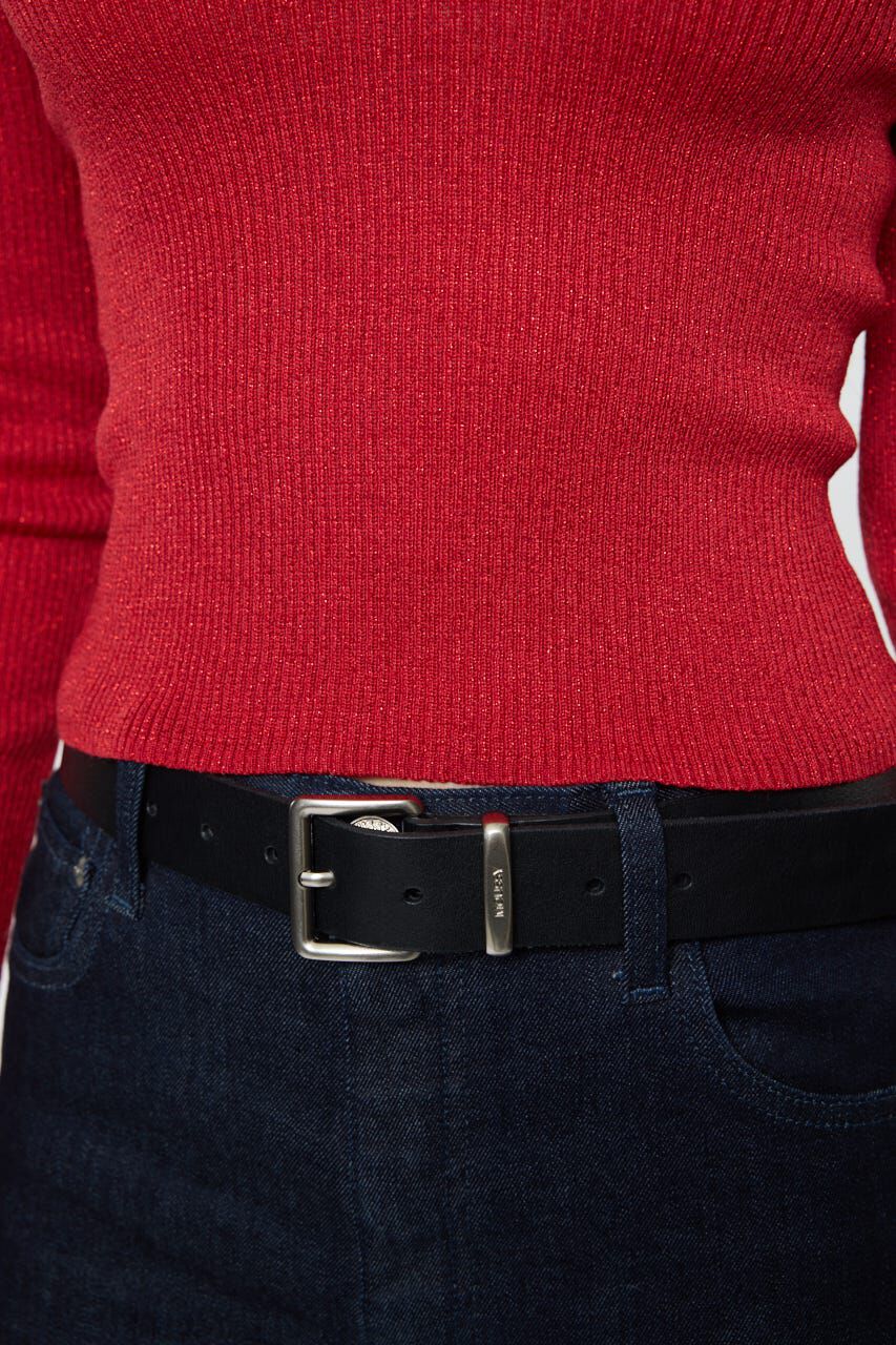 MOUSSY「GLITTER TIE KNIT トップス」|ニット・セーター|