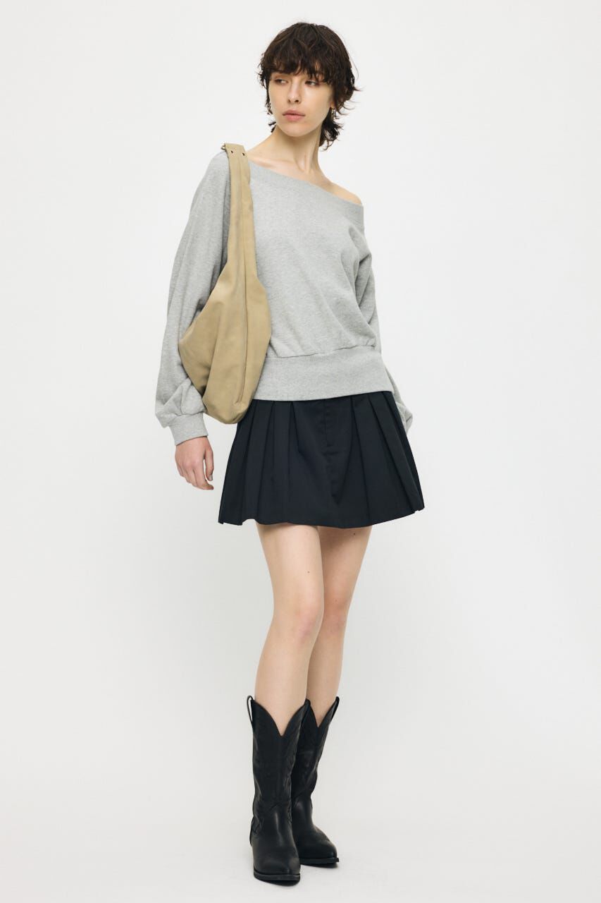 MOUSSY「BOX TUCK ミニスカート」|スカート|