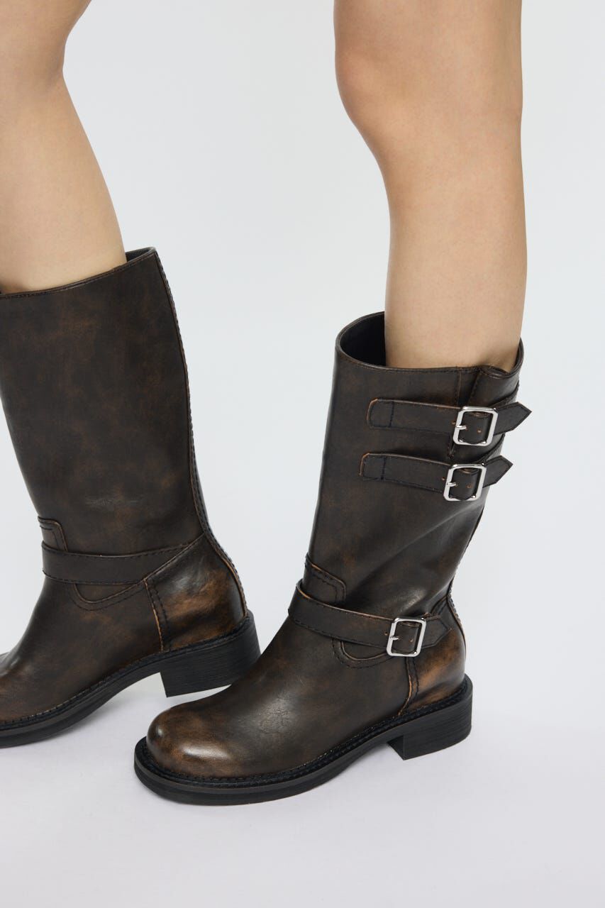 MOUSSY「BELTED BIKER ブーツ」|その他|