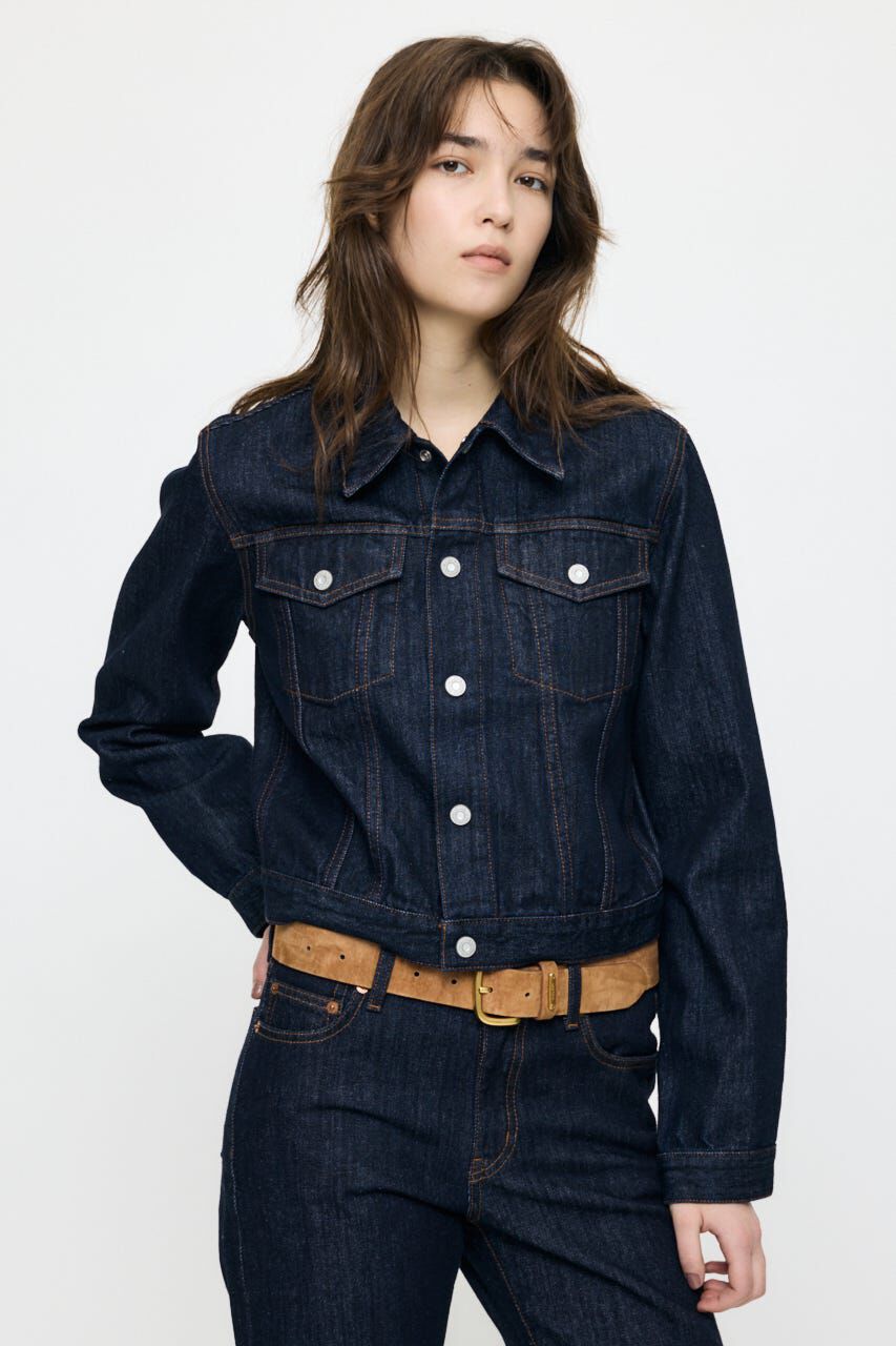MOUSSY「COMPACT DENIM ジャケット」|デニムジャケット|One Wash1