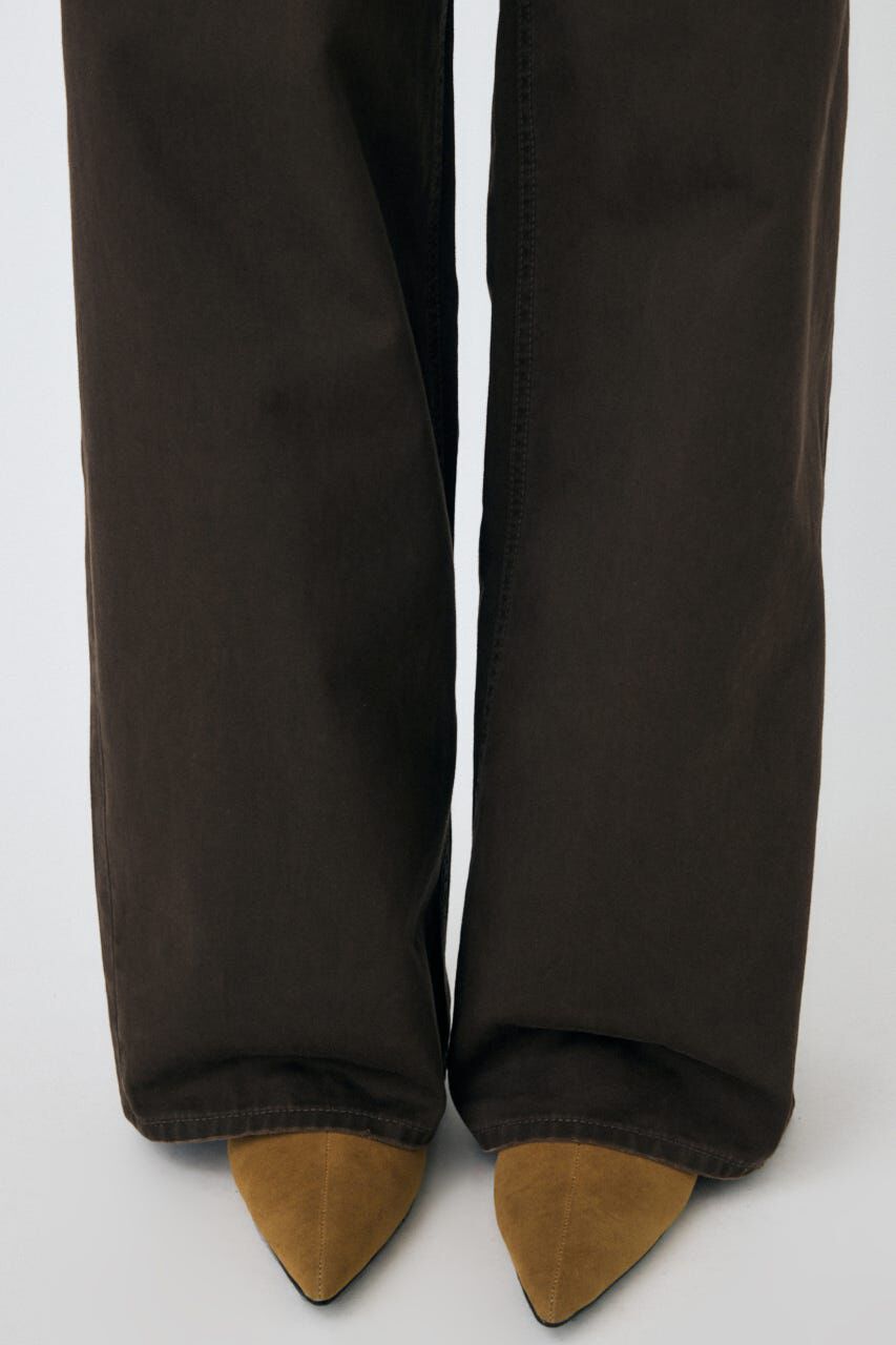 MOUSSY「CROSS CHINO WIDE STRAIGHT」|デニム|