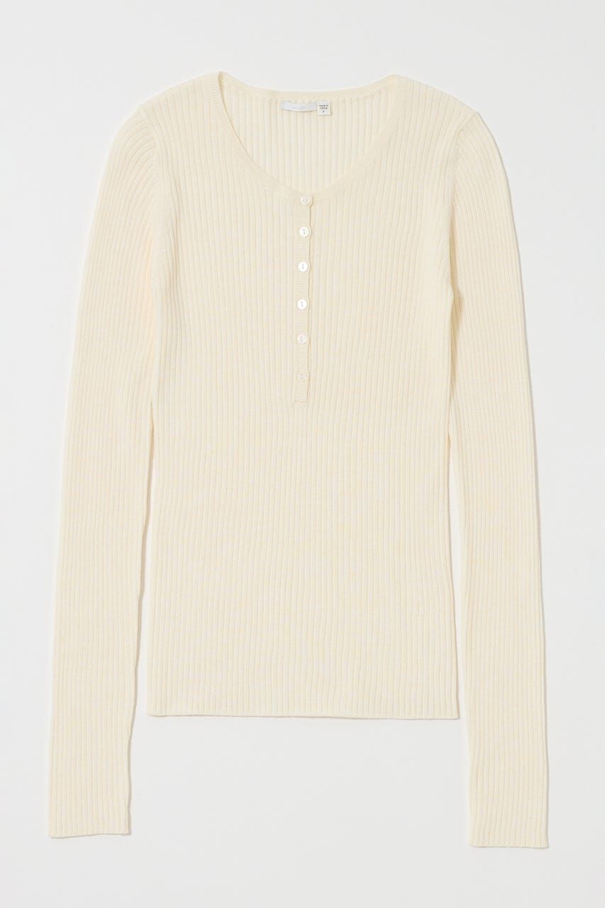 MOUSSY「CALM TOUCH HENRY NECK トップス」|ニット・セーター|