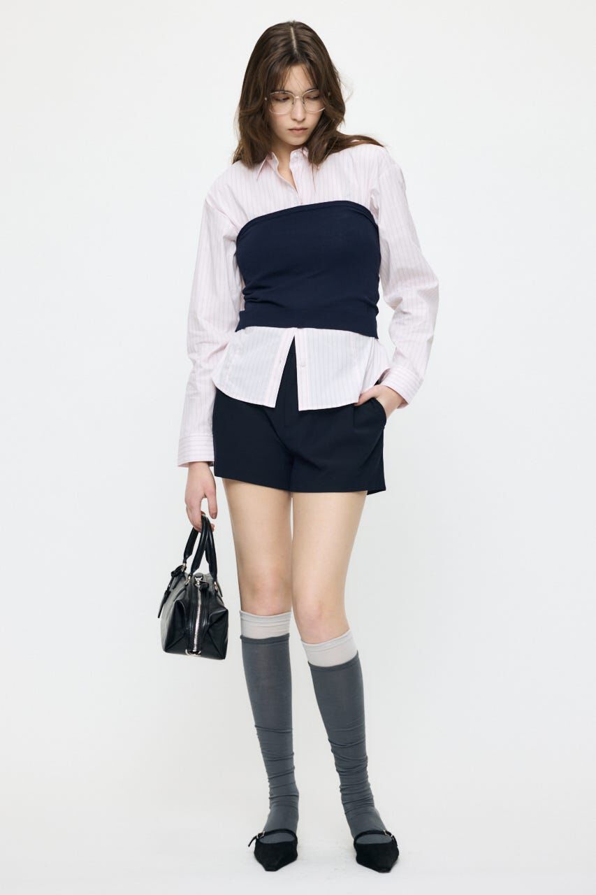 MOUSSY「OVER SHOULDER FIT シャツ」|シャツ・ブラウス|