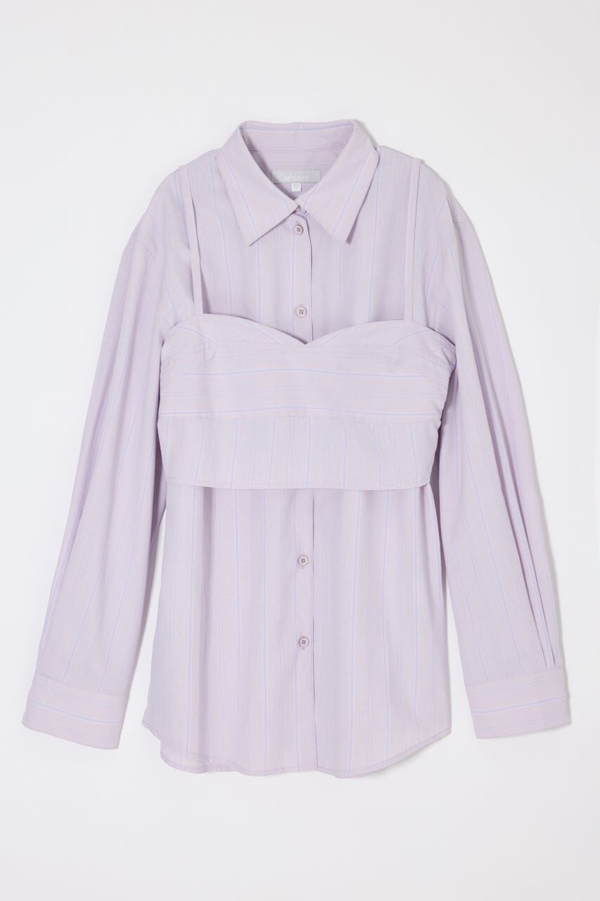 MOUSSY「SHIRT & ビスチェ セット」|シャツ・ブラウス|