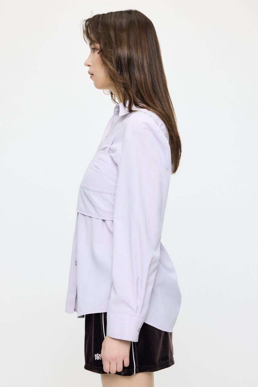 MOUSSY「SHIRT & ビスチェ セット」|シャツ・ブラウス|