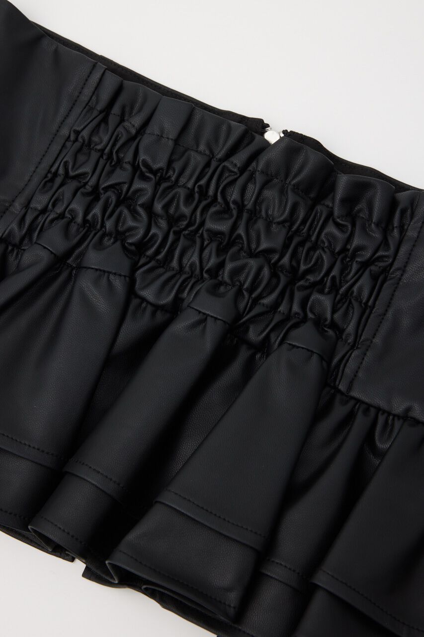 rienda「フェイクレザーコルセット」|ベルト|