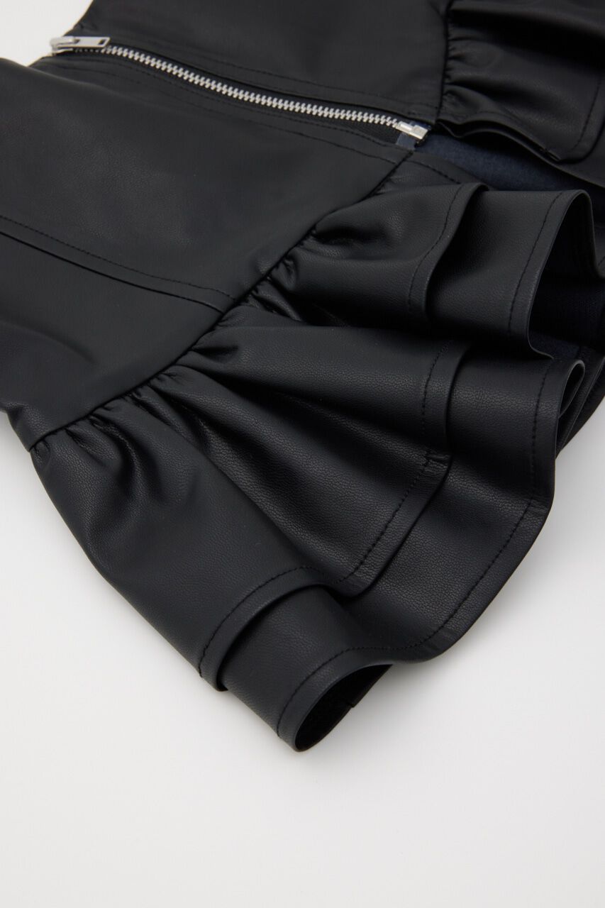 rienda「フェイクレザーコルセット」|ベルト|