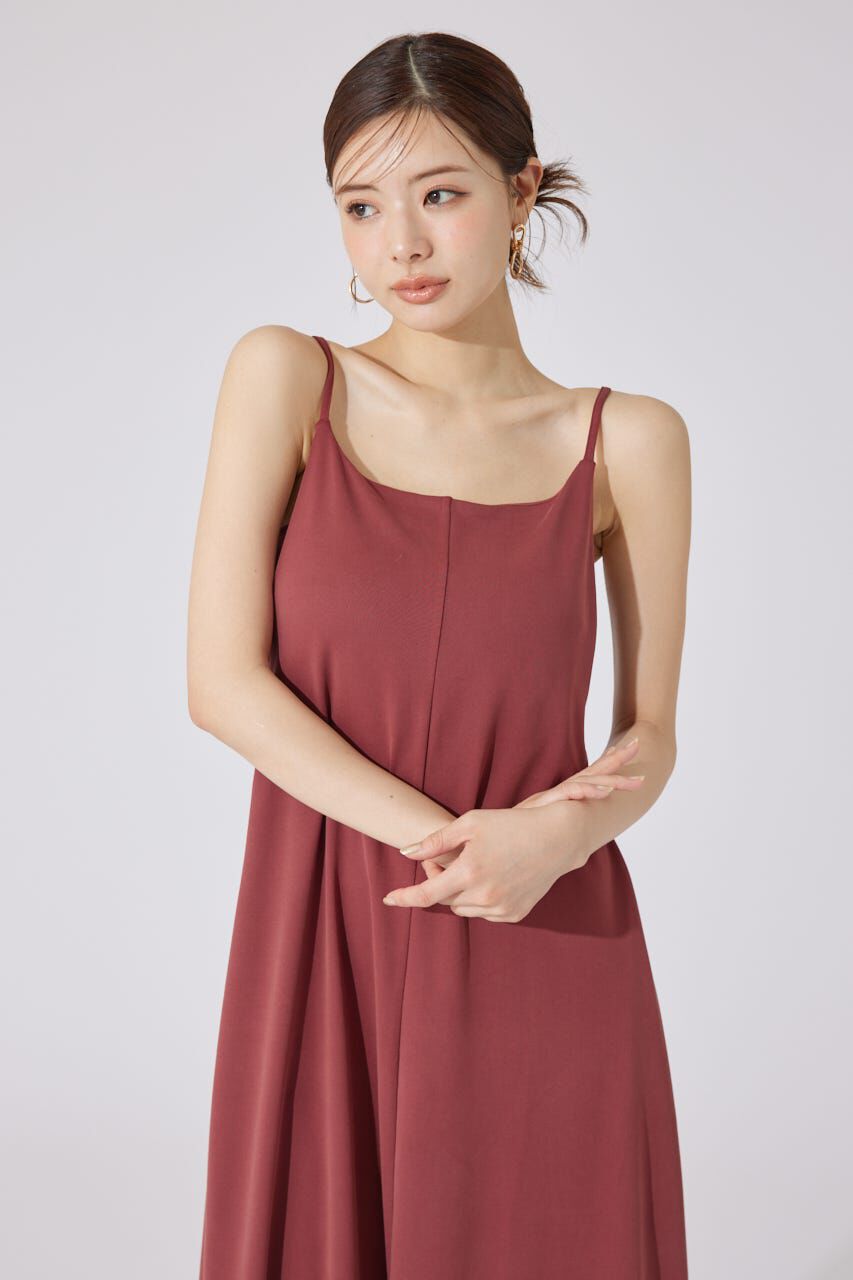 rienda「リラックスカットキャミワンピース」|ワンピース|