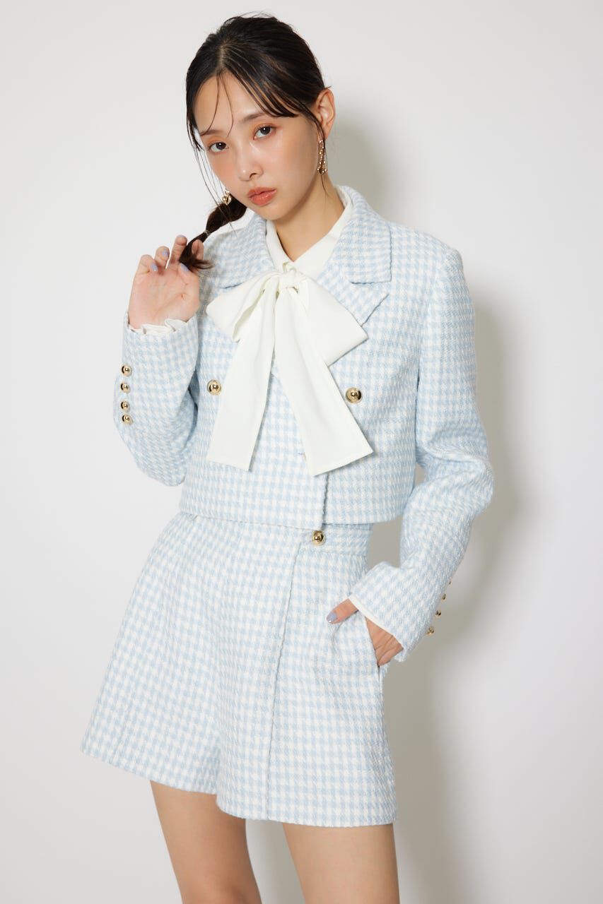 rienda「ツイードショートジャケット」|その他|