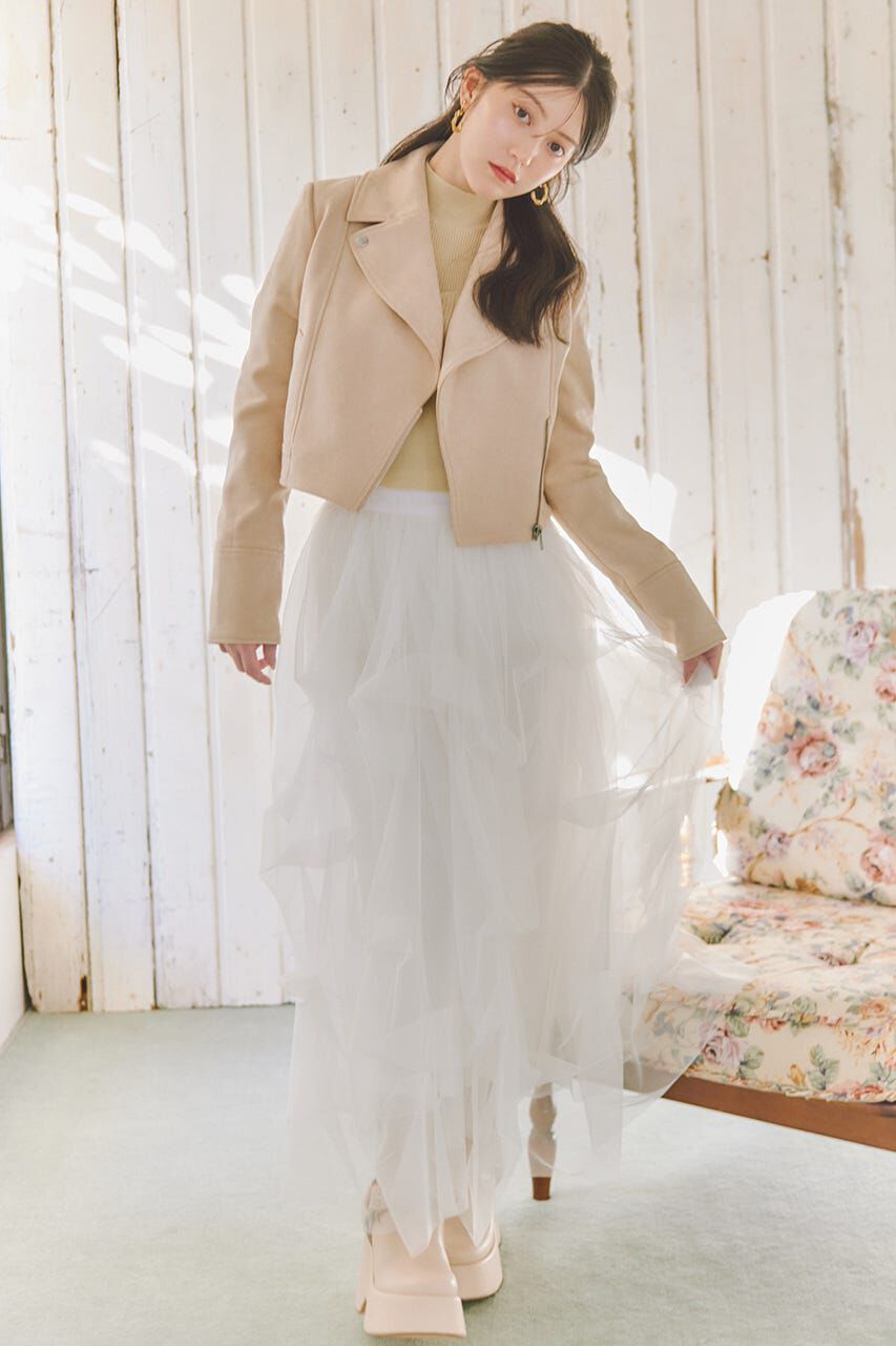 rienda「26SSフェイクスエードライダースジャケット」|その他|