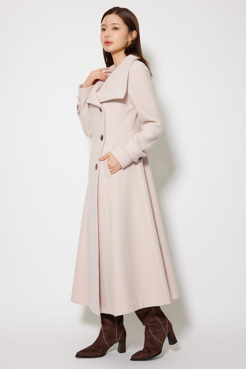 rienda「25オーバーネックシンデレララインコート」|その他|