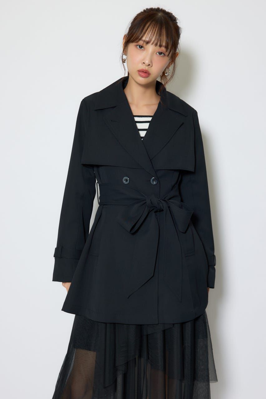 rienda「フラップフレアトレンチコート」|その他|