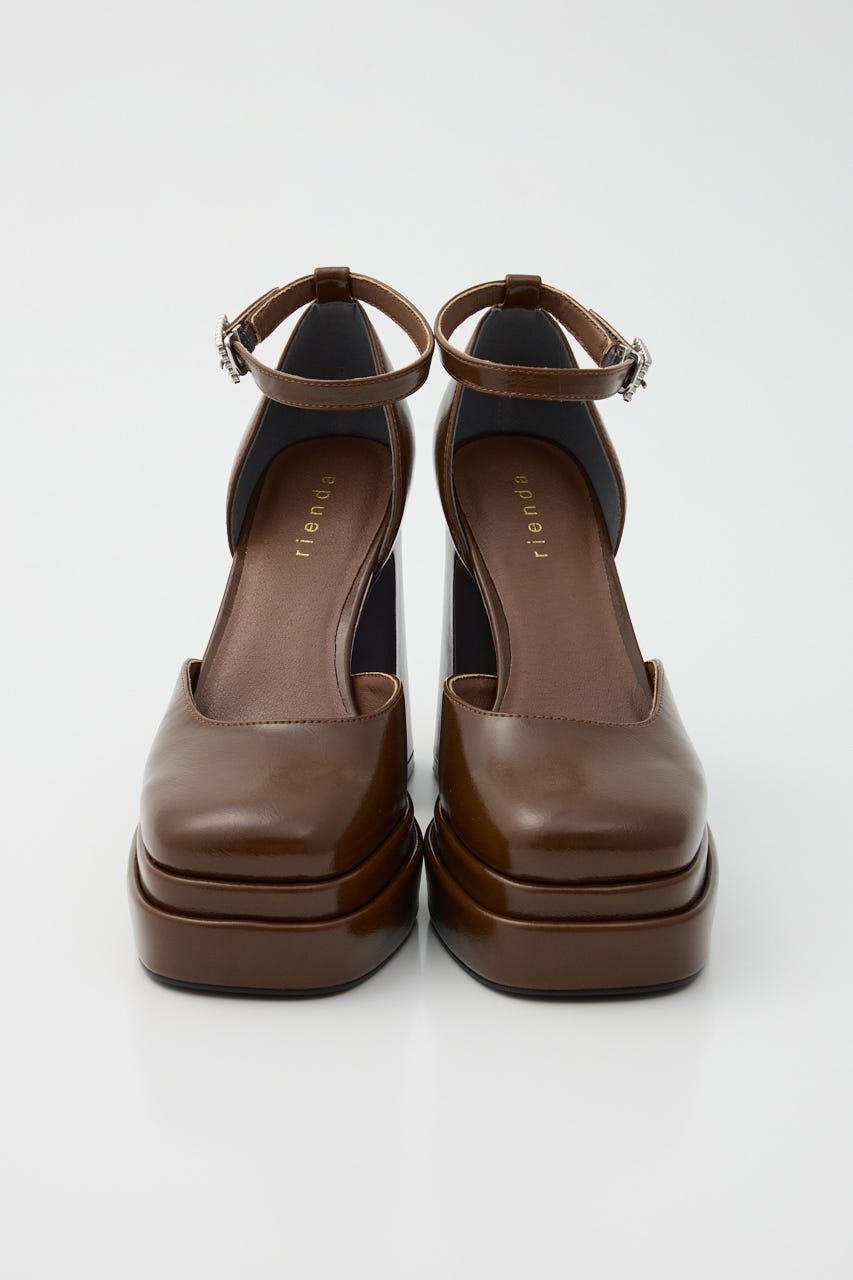 rienda「アンクルストラップパンプス」|パンプス|