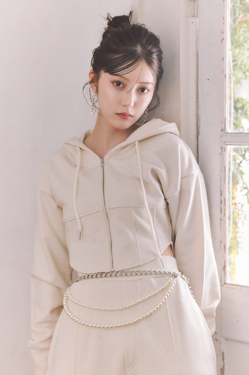 rienda「ビスチェディティールフードスウェット」|Tシャツ・カットソー|IVOY3