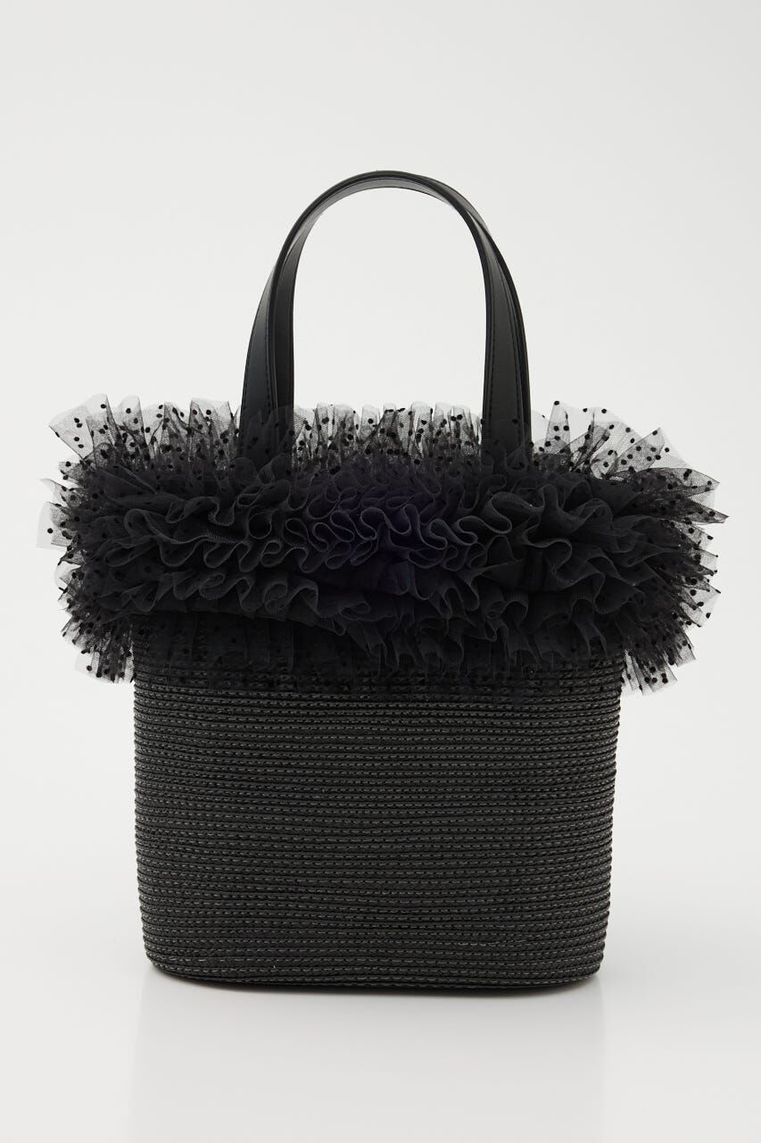 rienda「チュールコンビハンドバッグ」|その他|