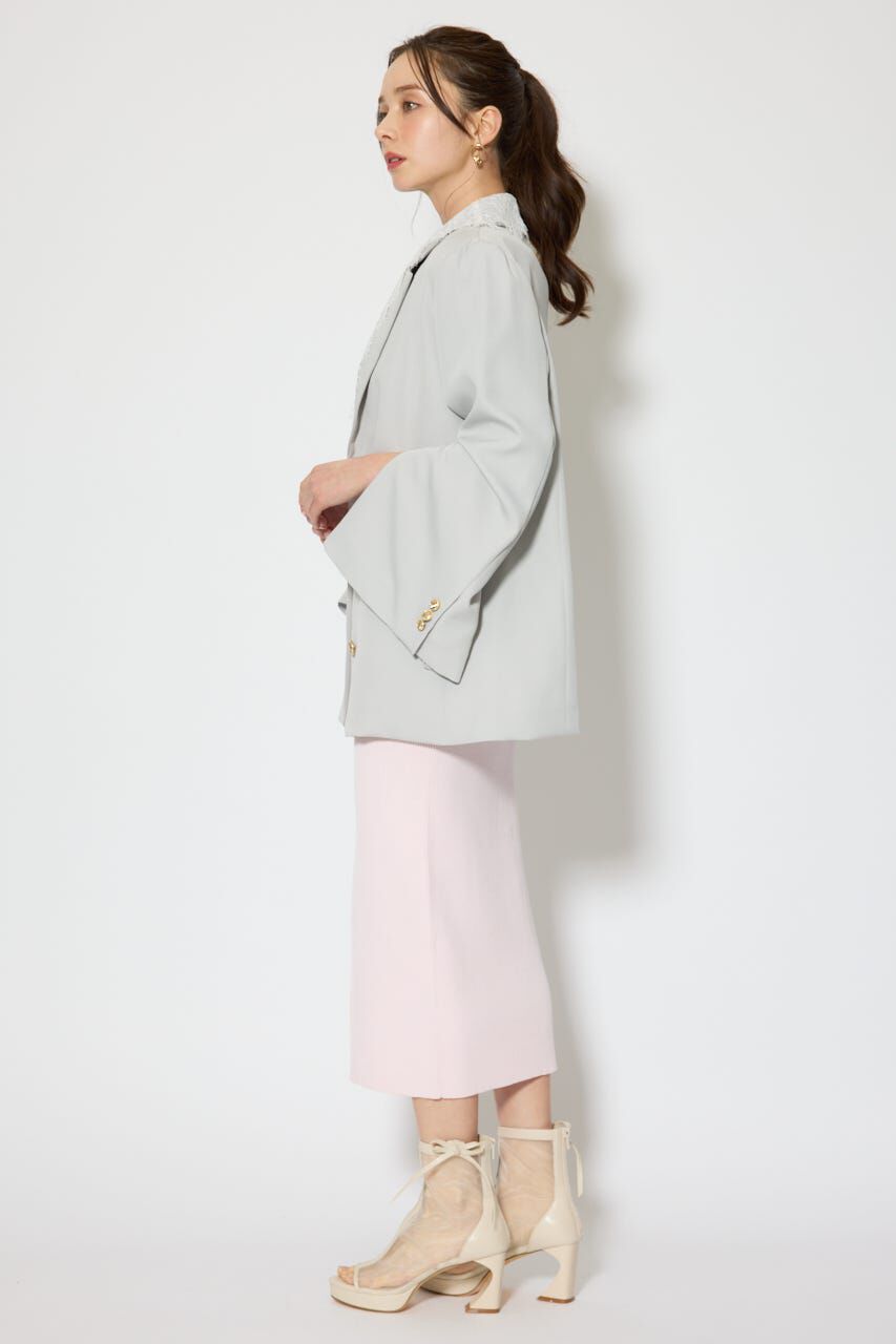 rienda「レースディティール2WAYテーラードジャケット」|その他|