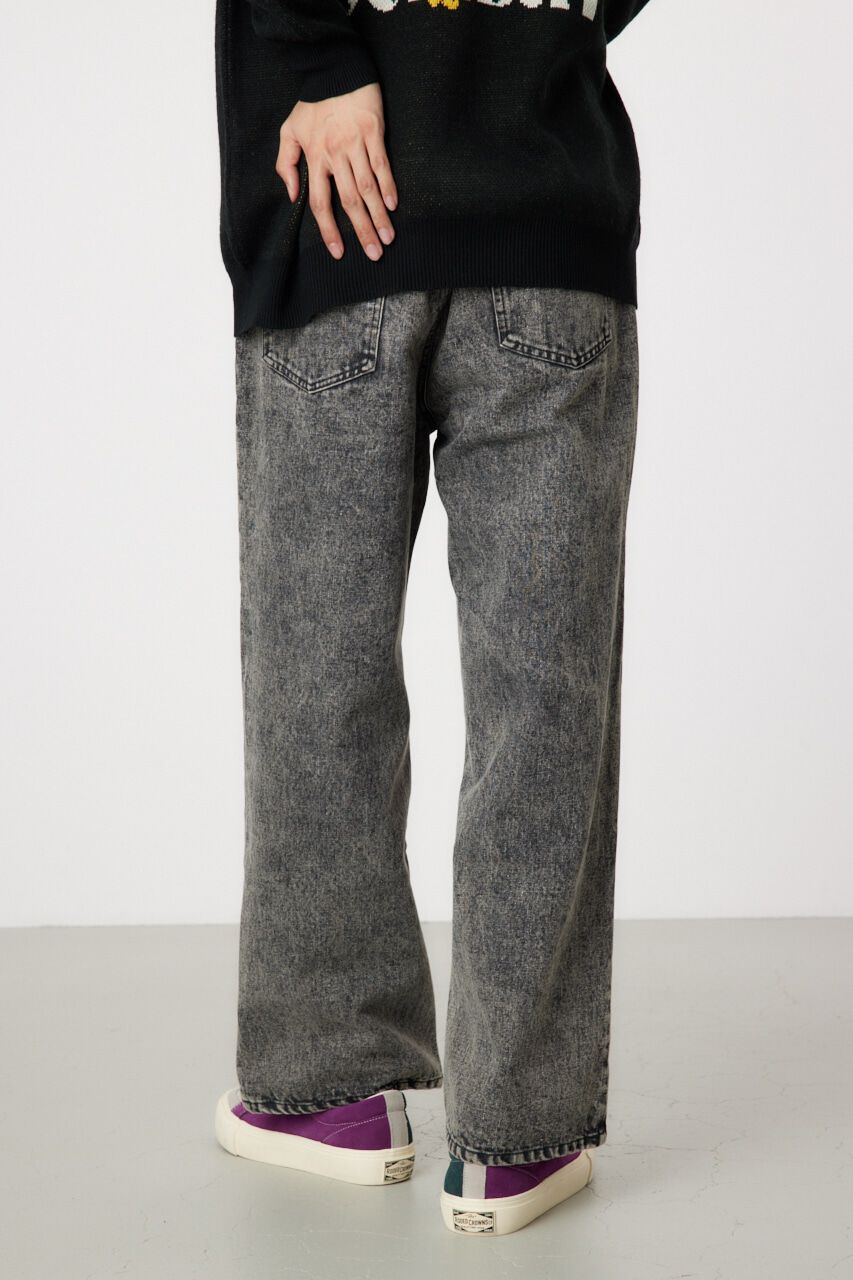 RODEO CROWNS「vintage wash ワイドデニムパンツ」|デニム|