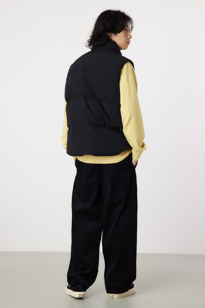 RODEO CROWNS「stand-neck パディングベスト」|ダウンベスト・ベスト|