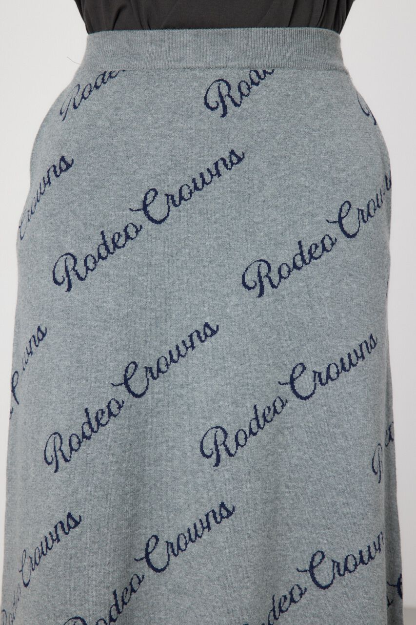 RODEO CROWNS「ロゴニットフレアスカート」|スカート|