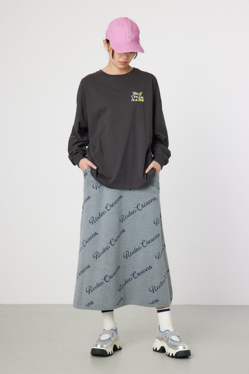 RODEO CROWNS「ロゴニットフレアスカート」|スカート|