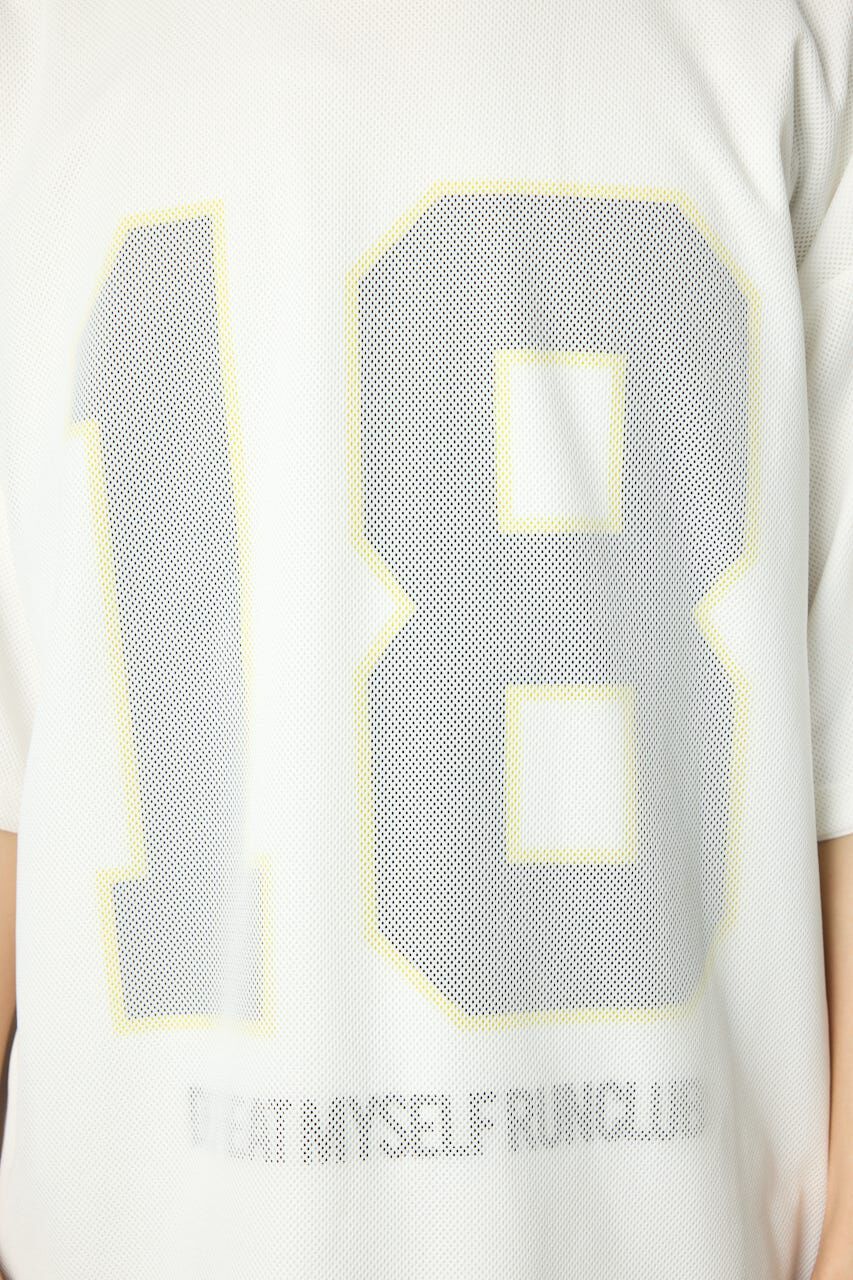 RODEO CROWNS「メッシュドッキンクナンバーTシャツ」|Tシャツ・カットソー|